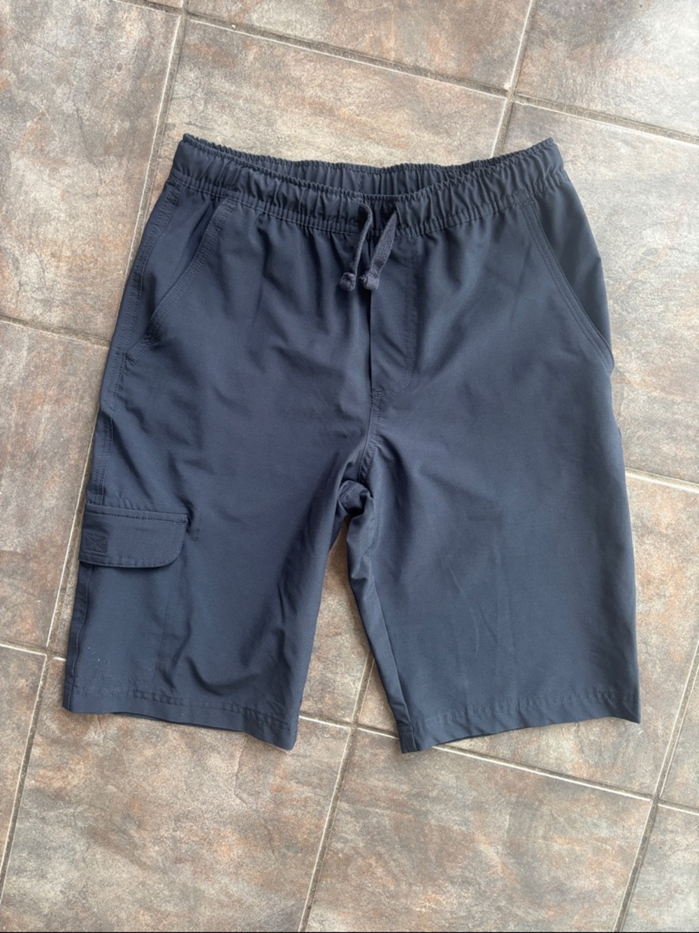 Izod Boys Navy Performance Cargo Shorts